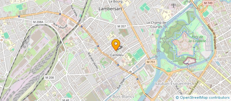 localisation de l'entreprise MADAME MORGANE DEPLANQUE à LAMBERSART