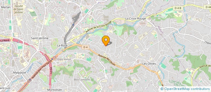 localisation de l'entreprise MADAME MORGANE DERVOUT à MARSEILLE
