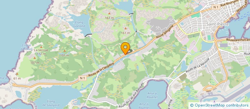 localisation de l'entreprise MADAME MORGANE DETCHEVERRY  SAINT-PIERRE