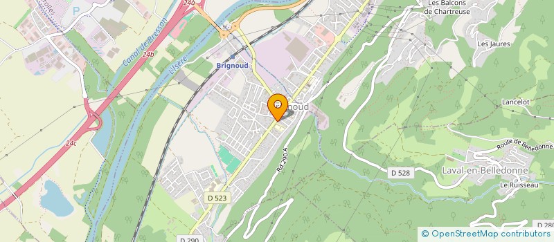 localisation de l'entreprise MADAME MORGANE DIMECH  VILLARD-BONNOT