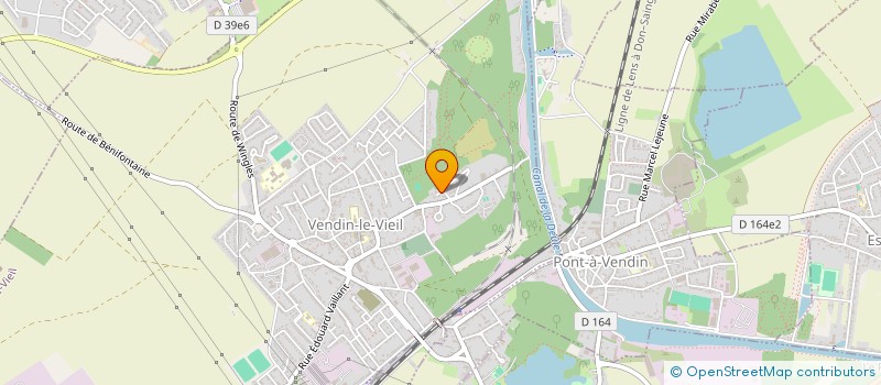 localisation de l'entreprise MADAME MORGANE DOLLET  VENDIN-LE-VIEIL
