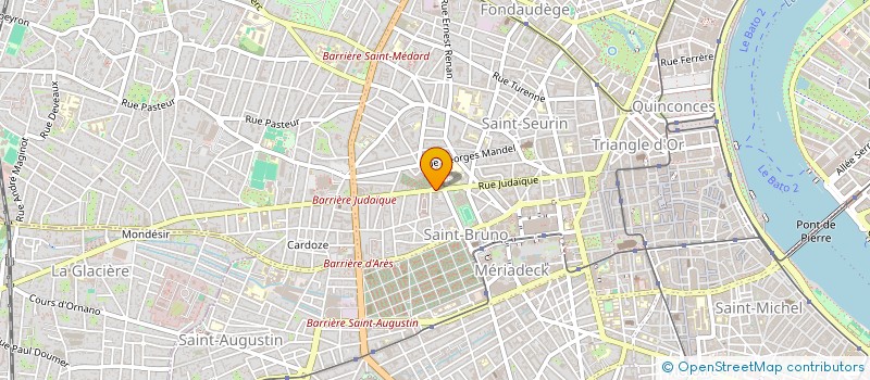 localisation de l'entreprise MADAME MORGANE DOMENECH-CAMPOS  BORDEAUX