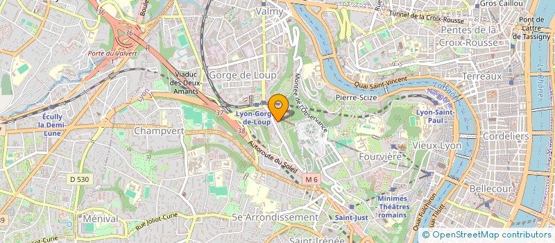 localisation de l'entreprise MADAME MORGANE DOMY  LYON