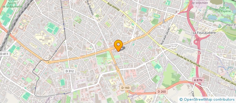 localisation de l'entreprise MADAME MORGANE DOUVRES  ANGERS