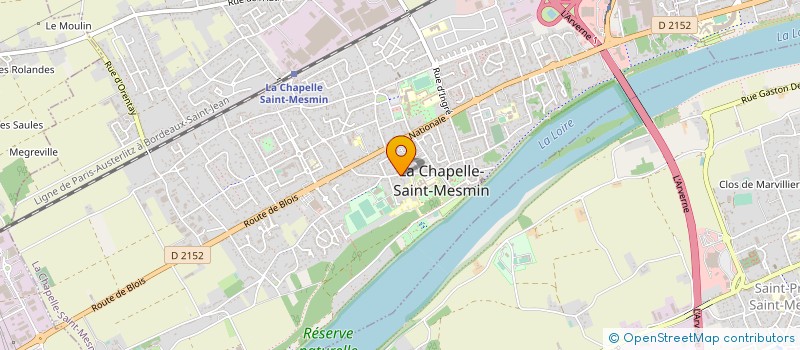 localisation de l'entreprise MADAME MORGANE DRUFIN  LA CHAPELLE-SAINT-MESMIN