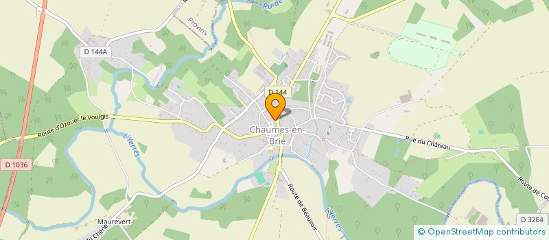 localisation de l'entreprise MADAME MORGANE DUCHE  CHAUMES-EN-BRIE