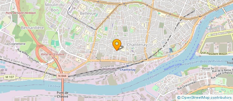 localisation de l'entreprise MADAME MORGANE DUPRAT  NANTES