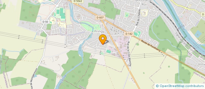localisation de l'entreprise MADAME MORGANE DUPUIS  PRINGY