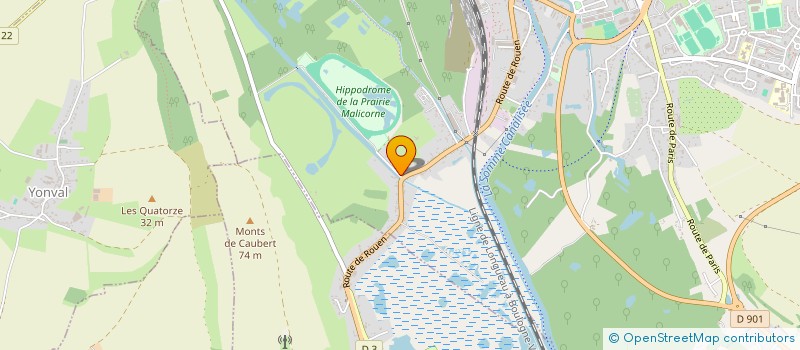 localisation de l'entreprise MADAME MORGANE DUTHILLEUL  ABBEVILLE