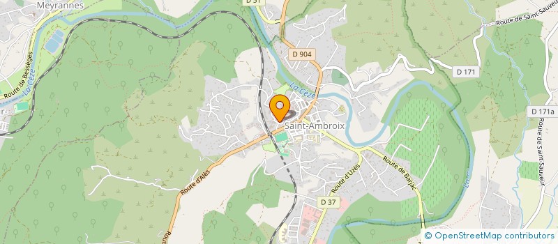 localisation de l'entreprise MADAME MORGANE DUTRANNOY  SAINT-AMBROIX