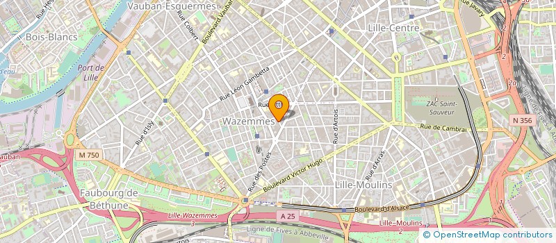 localisation de l'entreprise MADAME MORGANE ELIET à LILLE