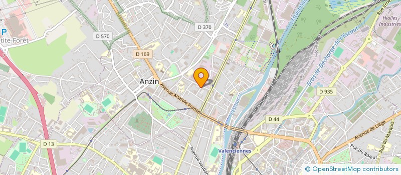 localisation de l'entreprise MADAME MORGANE ELOY  ANZIN