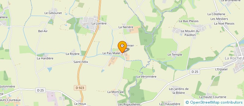 localisation de l'entreprise MADAME MORGANE EVA BEROUDIAUX  MESANGER