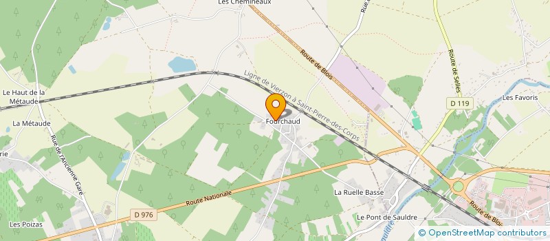 localisation de l'entreprise MADAME MORGANE FERRERO  CHATILLON-SUR-CHER