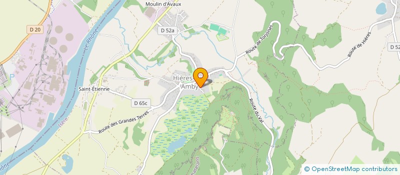 localisation de l'entreprise MADAME MORGANE FISCHER  HIERES-SUR-AMBY