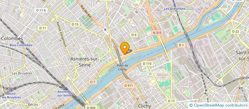 localisation de l'entreprise MADAME MORGANE FONTAN  ASNIERES-SUR-SEINE