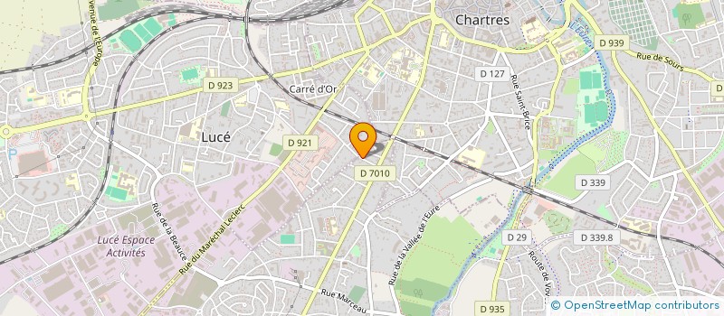 localisation de l'entreprise MADAME MORGANE FORGEARD à LUISANT