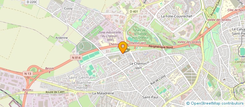 localisation de l'entreprise MADAME MORGANE FOSSEY à CAEN
