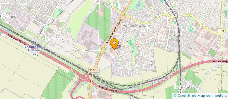 localisation de l'entreprise MADAME MORGANE FRANCQUE  REIMS