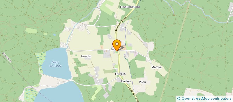 localisation de l'entreprise MADAME MORGANE FROISSART  SOUSTONS