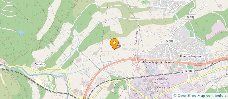localisation de l'entreprise MADAME MORGANE GAGNEPAIN à GARDANNE