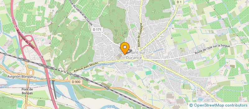 localisation de l'entreprise MADAME MORGANE GAIDOUKOFF  CAUMONT-SUR-DURANCE