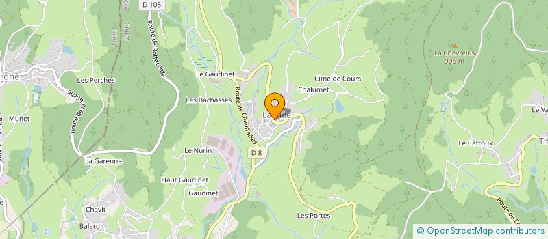 localisation de l'entreprise MADAME MORGANE GAILLARD  COURS