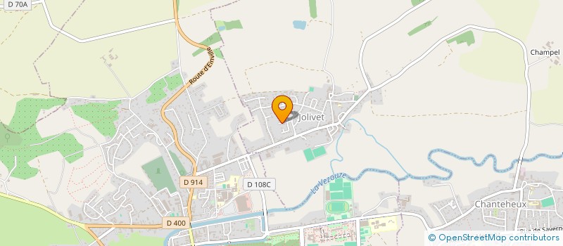 localisation de l'entreprise MADAME MORGANE GALET  JOLIVET