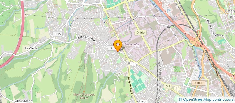 localisation de l'entreprise MADAME MORGANE GALLIANO  CHAMBERY