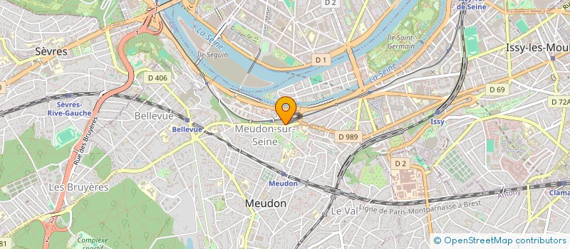 localisation de l'entreprise MADAME MORGANE GAQUIERE à MEUDON