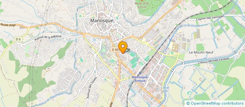 localisation de l'entreprise MADAME MORGANE GARCIA à MANOSQUE