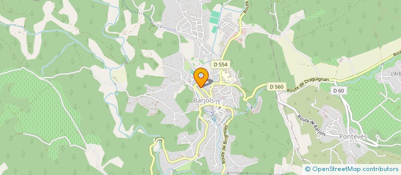 localisation de l'entreprise MADAME MORGANE GARNIER  BARJOLS