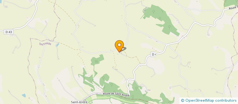 localisation de l'entreprise MADAME MORGANE GAUDEMER  TEYSSODE