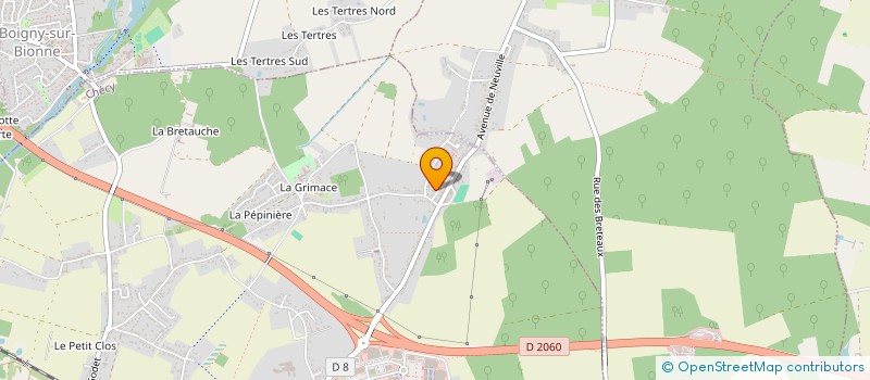 localisation de l'entreprise MADAME MORGANE GAY à CHECY