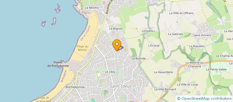 localisation de l'entreprise MADAME MORGANE GENDRON à SAINT-MALO