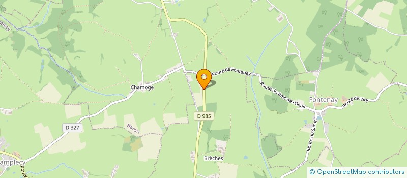 localisation de l'entreprise MADAME MORGANE GILLOZ  BARON