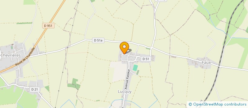 localisation de l'entreprise MADAME MORGANE GILOTIN  LUCQUY