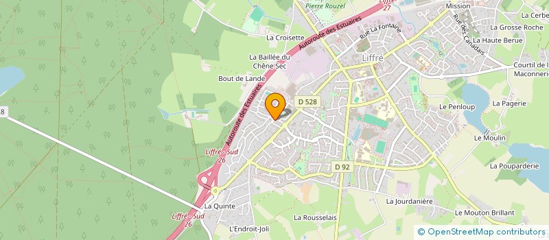localisation de l'entreprise MADAME MORGANE GIRAULT à LIFFRE