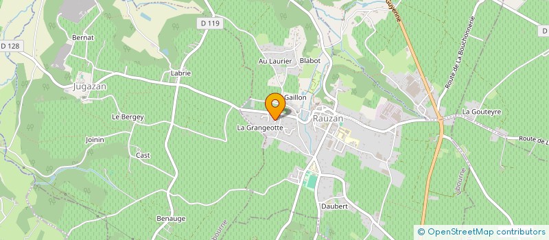 localisation de l'entreprise MADAME MORGANE GODARD  CAMIAC-ET-SAINT-DENIS