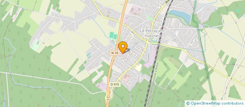 localisation de l'entreprise MADAME MORGANE GODE à LE PERRAY-EN-YVELINES