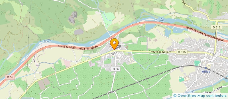 localisation de l'entreprise MADAME MORGANE GORAL  NEFIACH