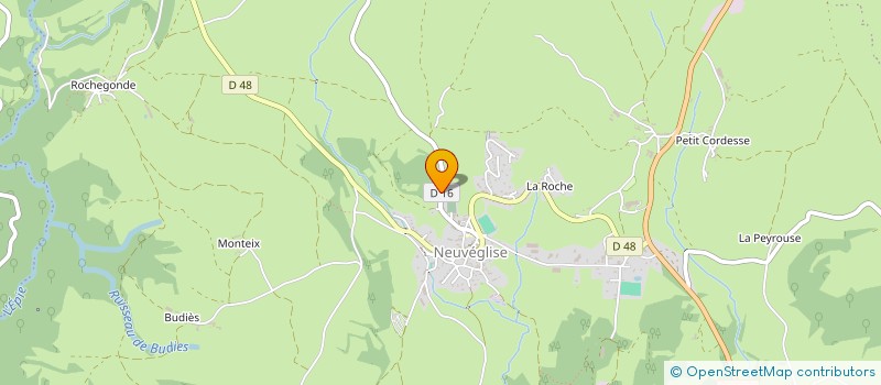 localisation de l'entreprise MADAME MORGANE GRAMONT à NEUVEGLISE-SUR-TRUYERE