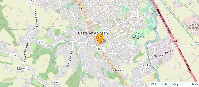 localisation de l'entreprise MADAME MORGANE GRANIE à CASTANET-TOLOSAN