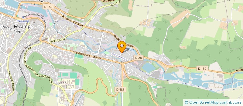 localisation de l'entreprise MADAME MORGANE GROULT  FECAMP