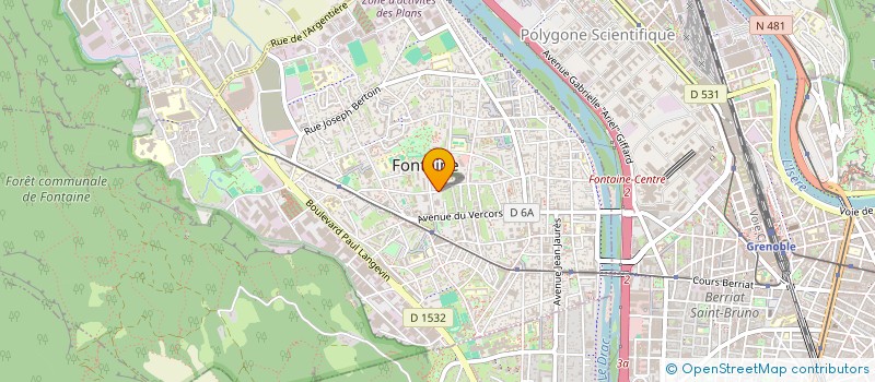 localisation de l'entreprise MADAME MORGANE GUEVEL  FONTAINE