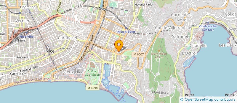 localisation de l'entreprise MADAME MORGANE GUILCHER à NICE