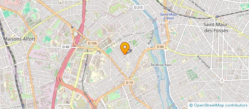 localisation de l'entreprise MADAME MORGANE GUILLEMIN  CRETEIL