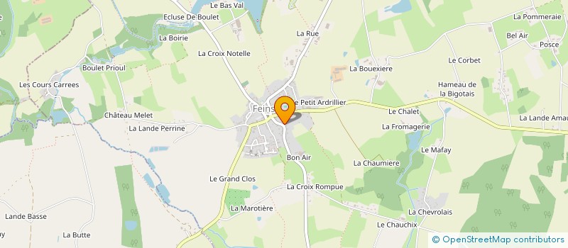 localisation de l'entreprise MADAME MORGANE GUYOMARD  FEINS