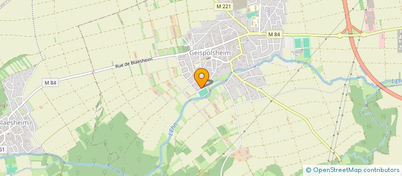 localisation de l'entreprise MADAME MORGANE HANSEN  GEISPOLSHEIM