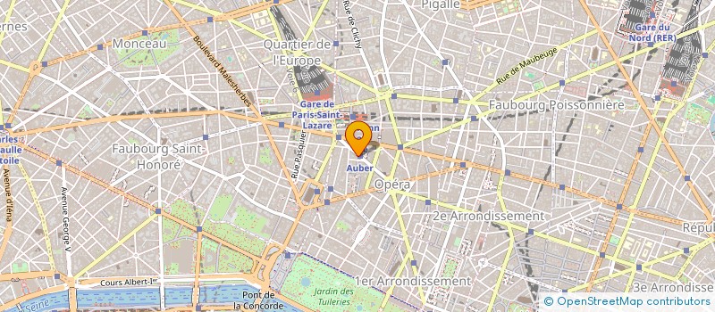 localisation de l'entreprise MADAME MORGANE HANVIC  PARIS